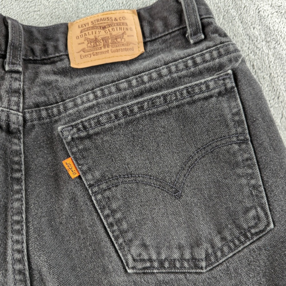 Vintage 90s Levis Orange Tab Jeans 32x30 (Fits 30x30) Black Grunge Skater Canada